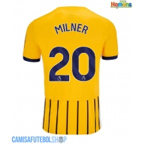 Camisa de time de futebol Brighton James Milner #20 Replicas 3º Equipamento 2025-26 Manga Curta
